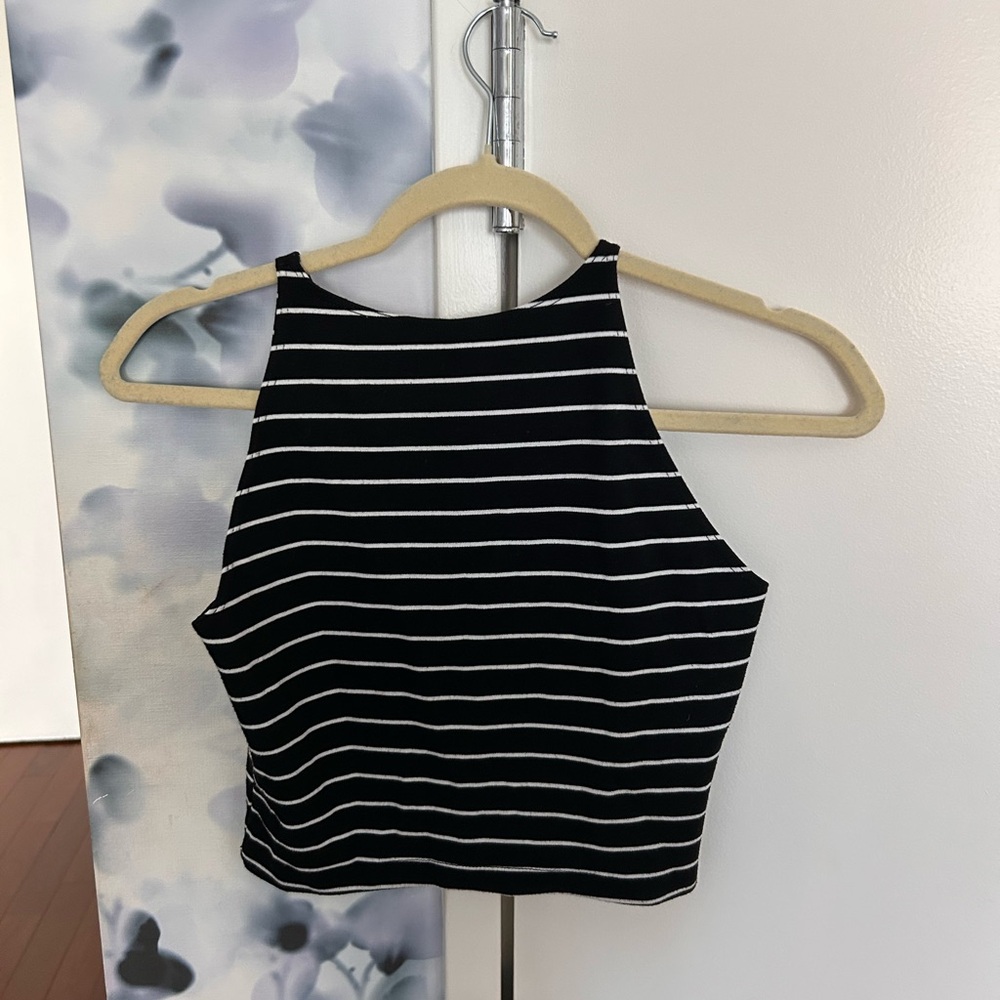 American apparel medium crop top